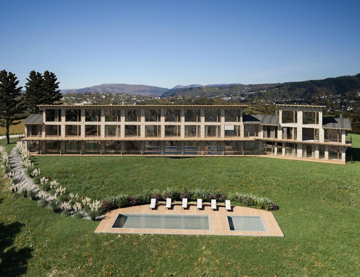 Vista exterior del conjunto